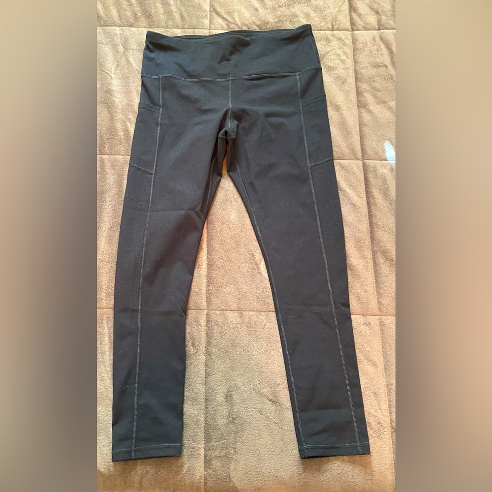 Workout Legging w/Side Pockets - L